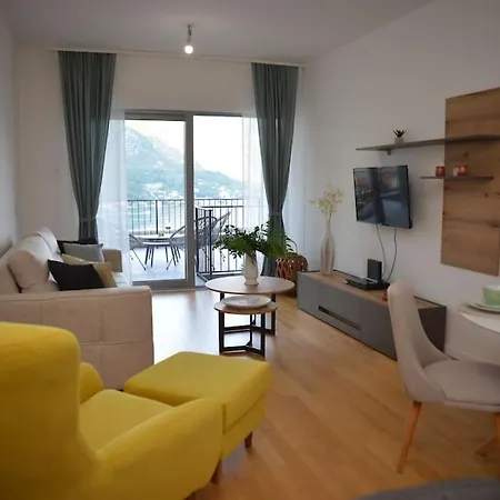 Design Flat With Impressive Boka Bay View Apartment Kotor Exterior photo